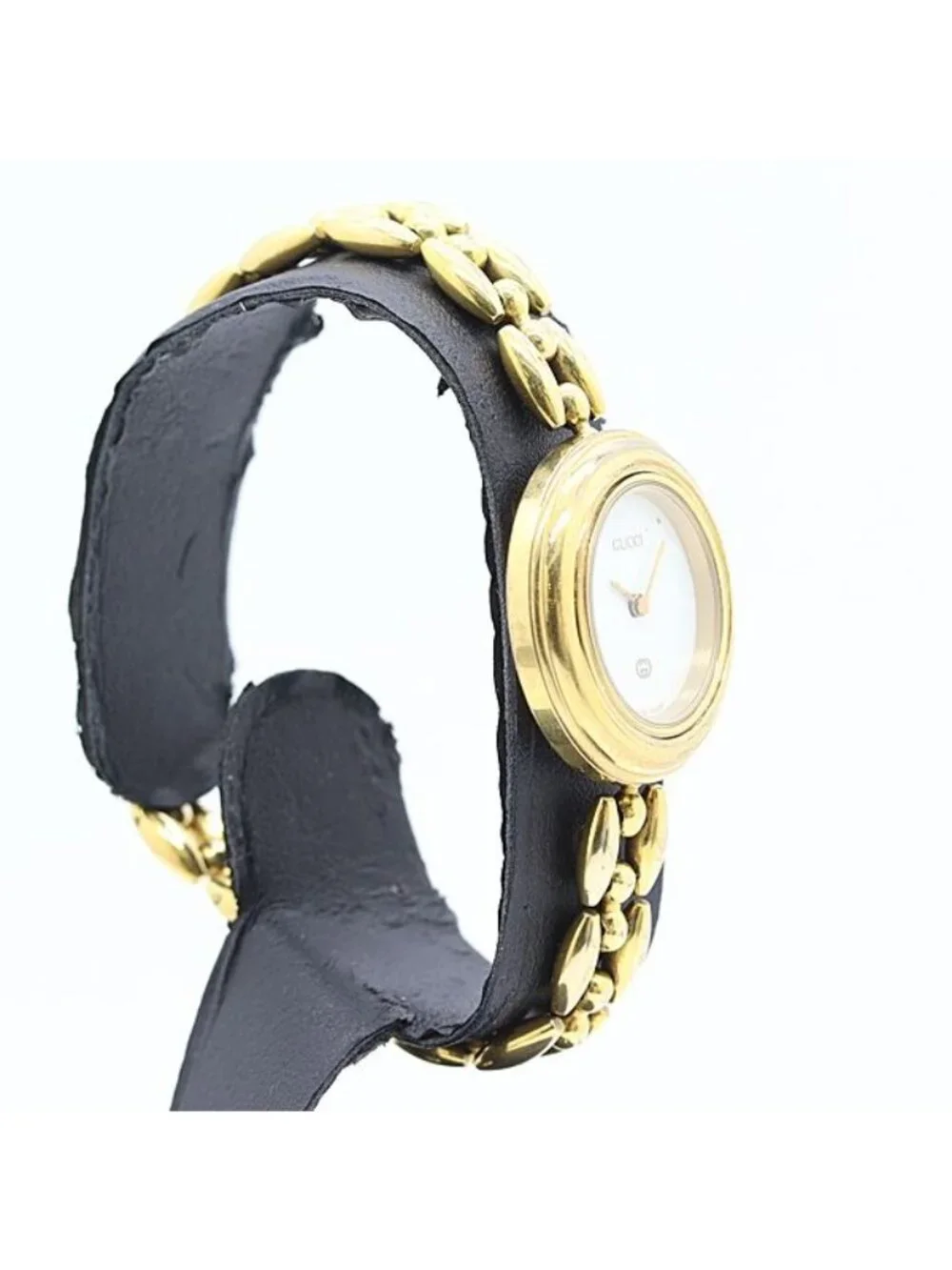 Gucci Change Bezel White Dial Watch
